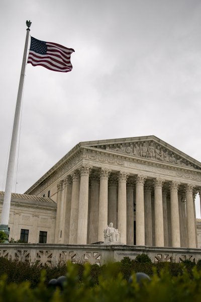 In this June 17, 2020, file photo, the U.S. Supreme Court building stands in Washington, D.C.