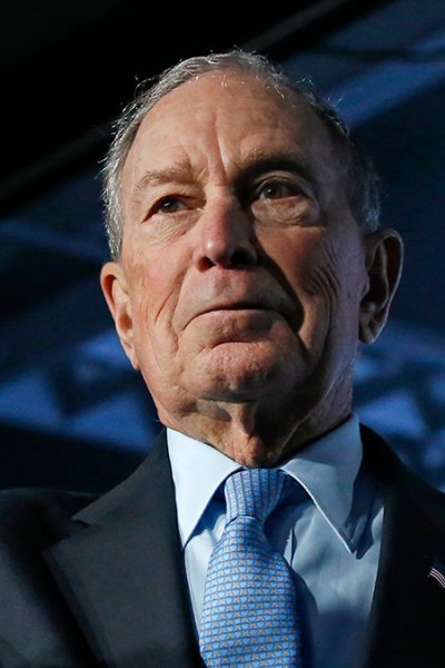 Democratic presidential candidate and former New York City Mayor Mike Bloomberg waves after speaking at a campaign event, Feb. 20, 2020, in Salt Lake City.