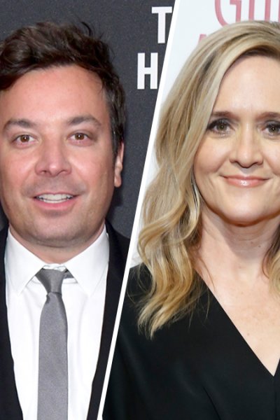 Late night hosts like Jimmy Kimmel, Jimmy Fallon, Samantha Bee and Stephen Colbert have, just like the rest of America, brought their work home with them.