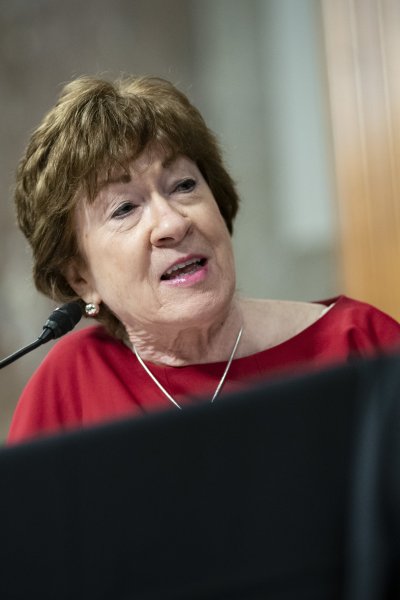 Senator Susan Collins speaks