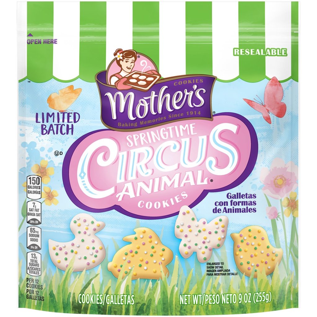 Mother's Springtime Circus Animal Cookies