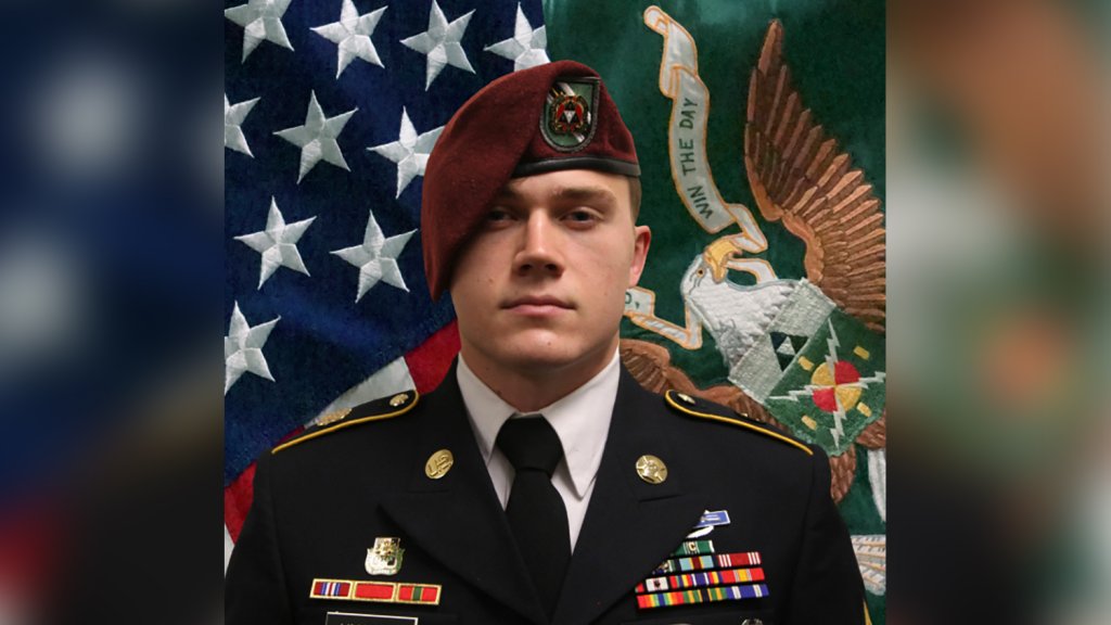 This photo provided by U.S. Army Special Forces Command shows Army Staff Sgt. Ryan C. Knauss.