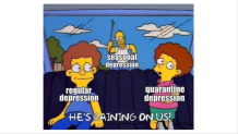 seasonal depression meme