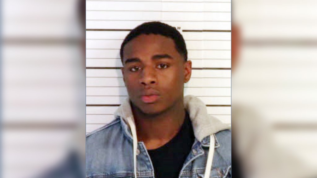 This image released by the U.S. Marshals Service shows Justin Johnson. An arrest warrant has been issued for Johnson, 23, in connection with the the Nov. 17, 2021, fatal shooting of rapper Young Dolph, who was gunned down in a daylight ambush at a popular cookie shop in his hometown of Memphis, authorities said Wednesday, Jan. 5, 2022.