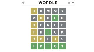wordle word game intelligence