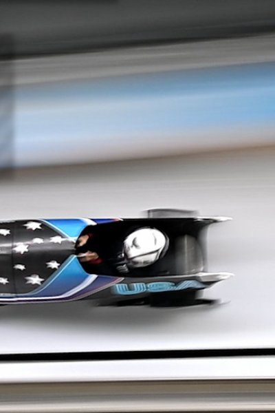 Picture of bobsled with text reading "5 Winter Olympians You Should Know: Celebrating Black History"