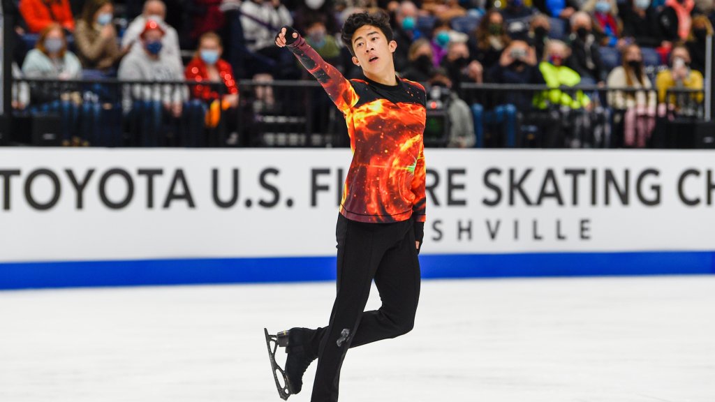Nathan Chen will be competing in the US Figure Skating Championships on January 9, 2022 in Nashville, Tennessee. He is one of the latest big names in figure skating, dressed up by fashion designer and costume Vera Wang.
