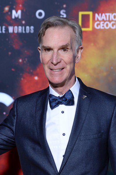 WESTWOOD, CALIFORNIA - FEBRUARY 26: Science communicator Bill Nye arrives at National Geographic's "Cosmos: Possible Worlds" Los Angeles Premiere at Royce Hall, UCLA on February 26, 2020 in Westwood, California.