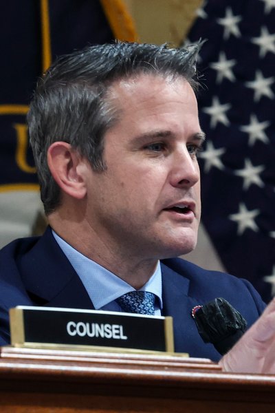 U.S. Rep. Adam Kinzinger (R-IL) delivers remarks during the fifth hearing by the House Select Committee to Investigate the January 6th Attack on the U.S. Capitol