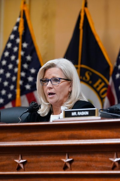 Vice Chair Liz Cheney, R-Wyo., speaks as the House select committee investigating the Jan. 6 attack on the U.S. Capitol holds a hearing at the Capitol in Washington, Tuesday, July 12, 2022.