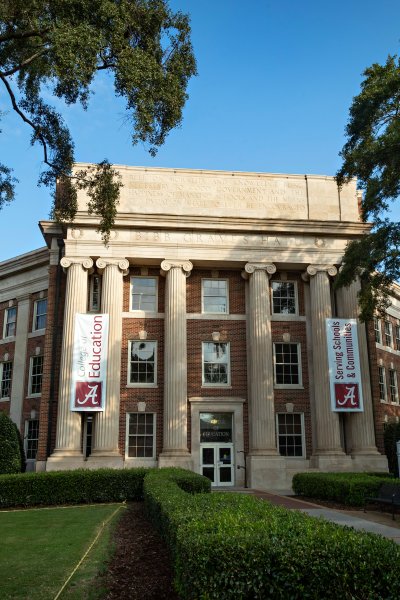 The campus of the University of Alabama